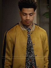 Junior’s Black-ish Bomber Jacket