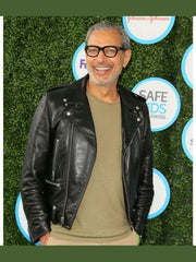 Jurassic World Dominion Jeff Goldblum Biker Jacket