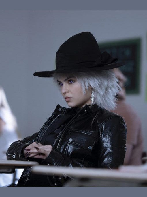 Just Beyond Jy Prishkulnik Leather Jacket