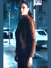 Justice League Gal Gadot Suede Jacket