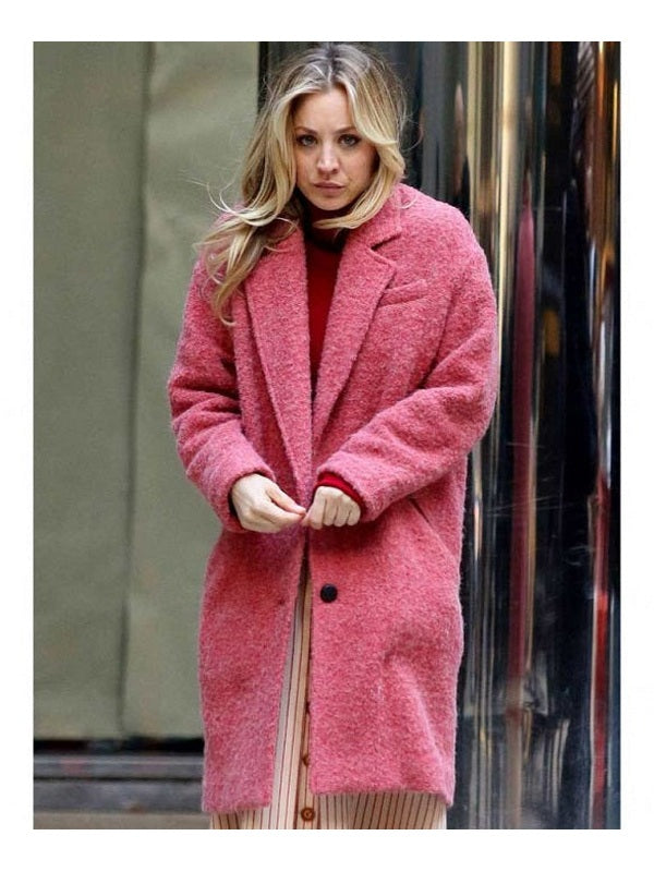 Cassie The Flight Attendant Pink Coat
