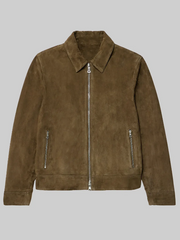 karate kid legends ralph macchio brown leather jacket