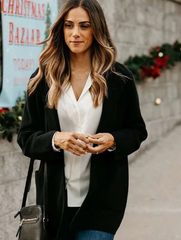 The Christmas Ring 2025 Jana Kramer Black Coat