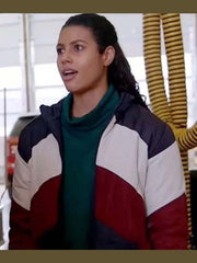 Chicago Fire S09 Kylie Estevez Colorblock Jacket