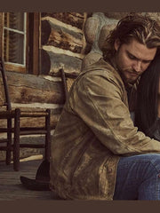 Yellowstone Luke Grimes Leather Jacket