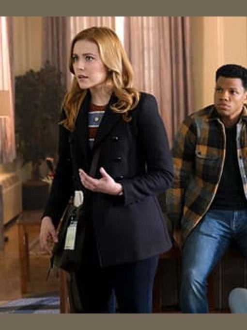 Kennedy McMann Nancy Drew Black Coat