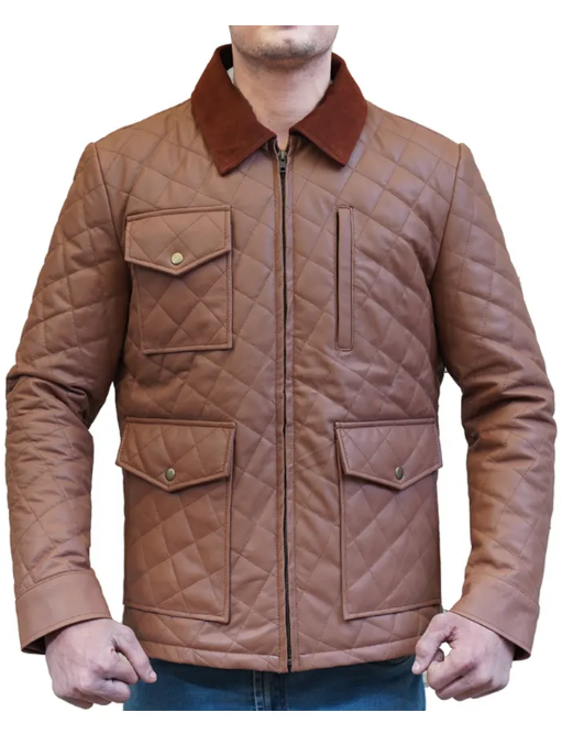 John Dutton Yellowstone S04 Quilted Jacket