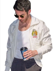 Tecate Emblema 2026 Kevin Jonas White Jacket