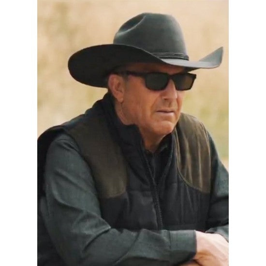 Yellowstone John Dutton Black Vest