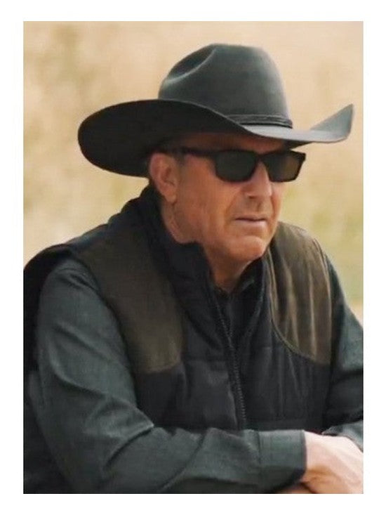 Yellowstone John Dutton Black Vest