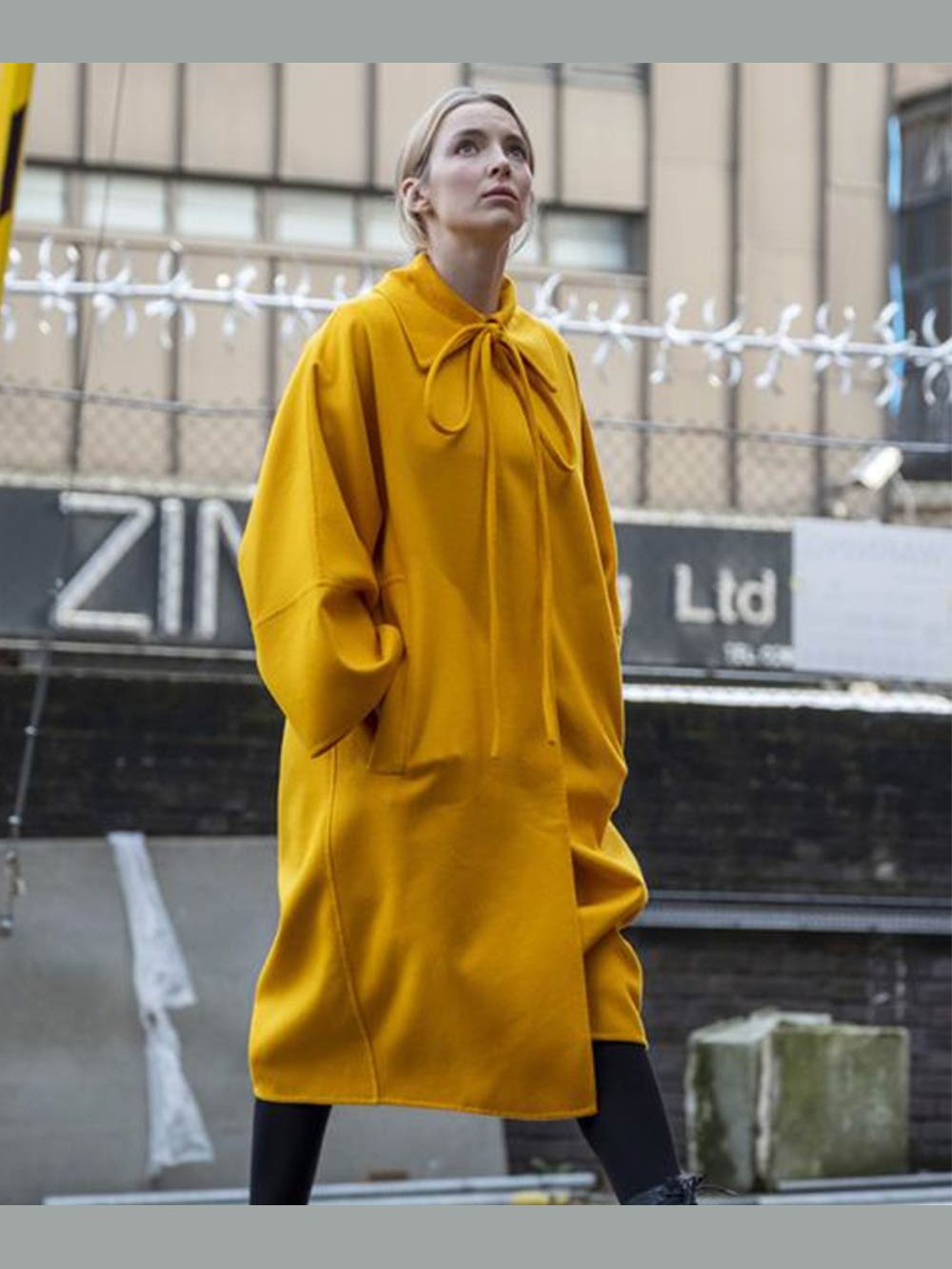 Killing Eve Season 03 Jodie Comer Yellow Coat