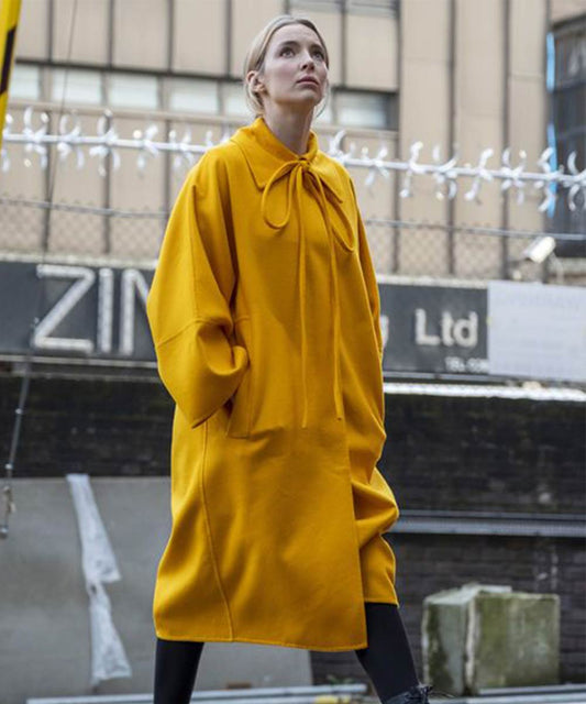 Killing Eve Season 03 Jodie Comer Yellow Coat