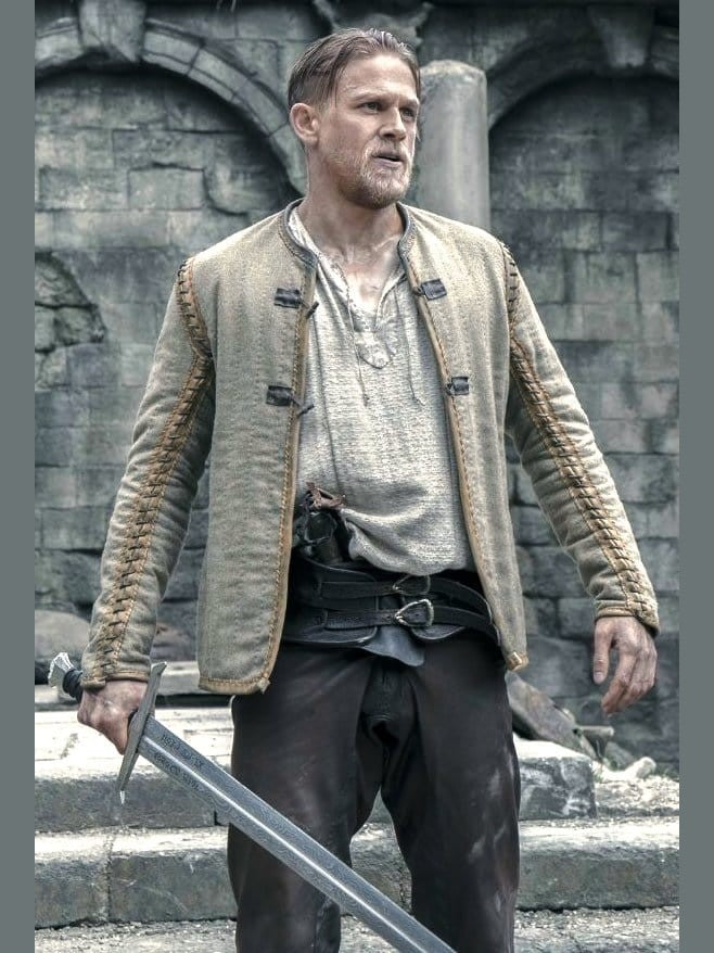 Legend Of The Sword King Arthur Brown Jacket
