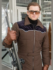 Kingsman The Golden Circle Eggsy Brown Jacket