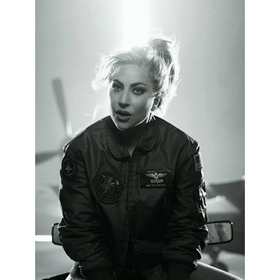 Lady Gaga Top Gun Jacket