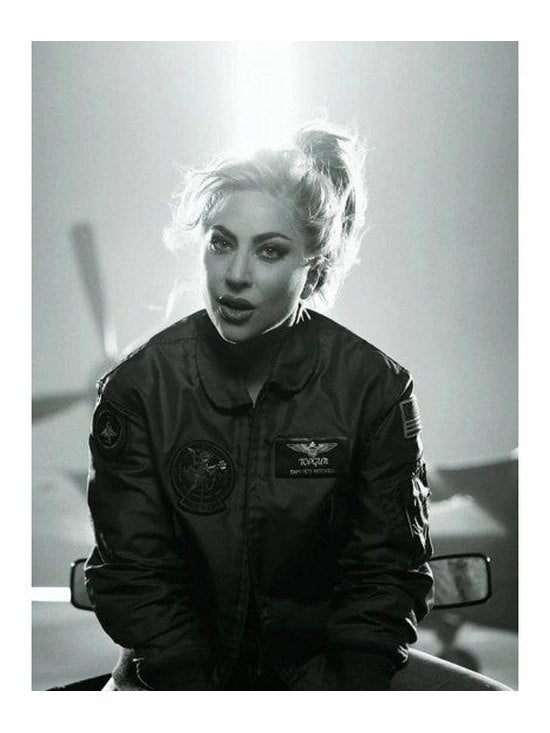 Lady Gaga Top Gun Jacket
