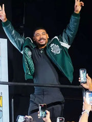 Aaron Pierre Lanterns Comic Con Varsity Jacket