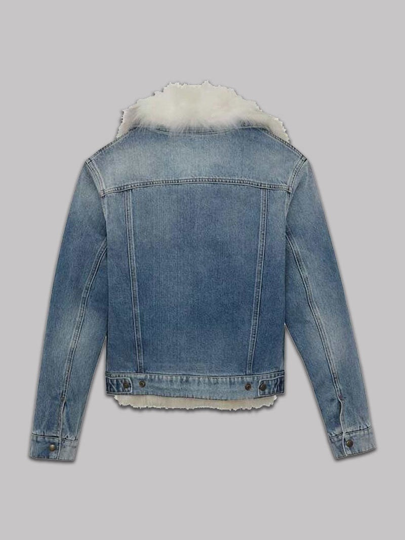 The Real Housewives of Salt Lake City Fur Denim Jacket