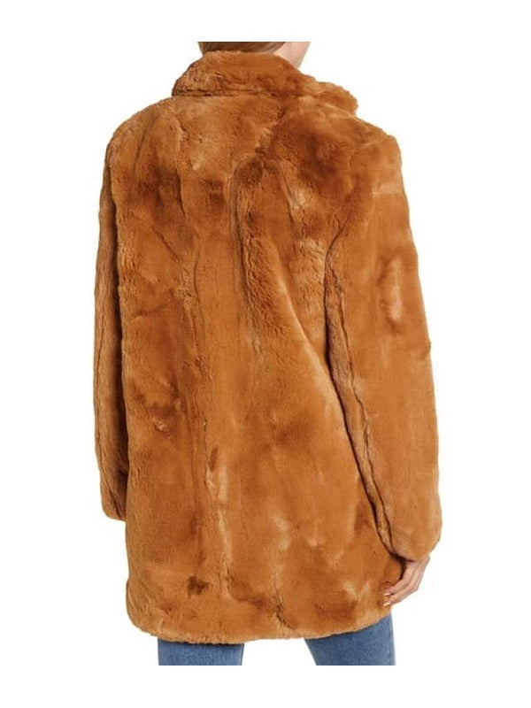 The Equalizer 2021 Melody Chu Fur Coat