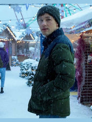 Locke and Key S02 Tyler Locke Green Puffer Jacket
