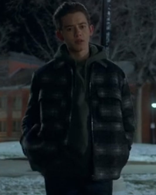 Locke and Key S02 Griffin Gluck Plaid Jacket
