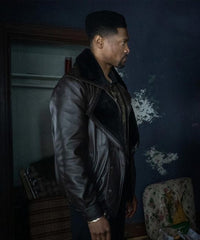 Power Book III Marvin Black Leather Jacket