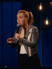 Look at You Taylor Tomlinson Cropped Leather Jacket
