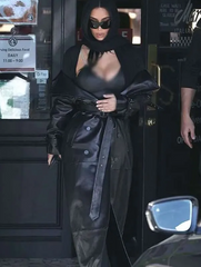 LA Kim Kardashian Trench Coat