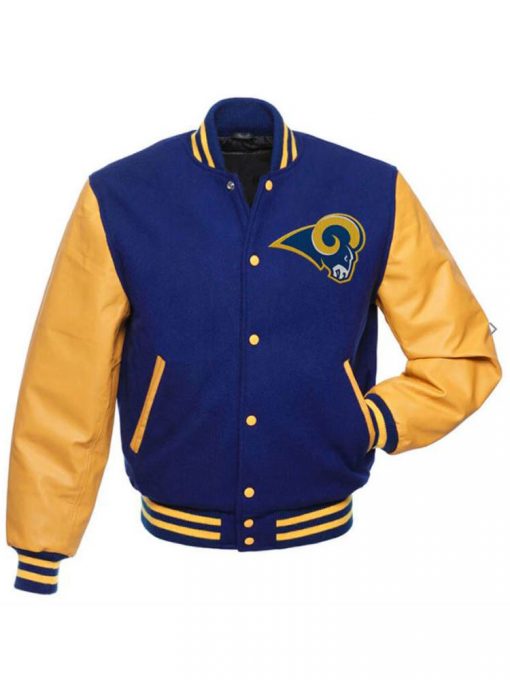 Men’s Los Angeles Rams Blue Jacket