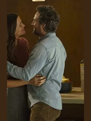 The Adam Project Mark Ruffalo Denim Shirt