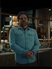 The Adam Project Mark Ruffalo Denim Shirt