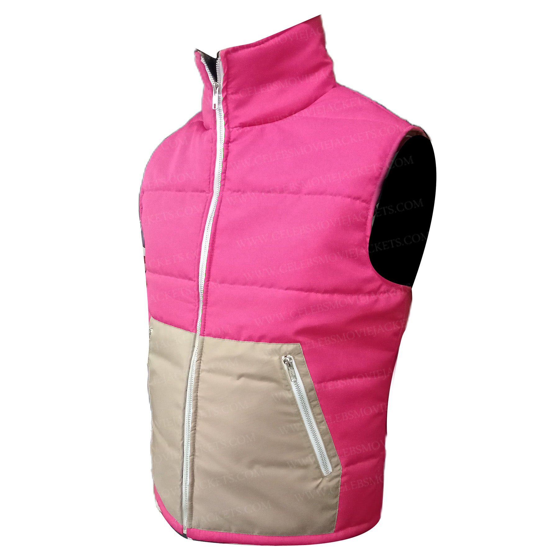 Love Hard Natalie Bauer Pink Vest