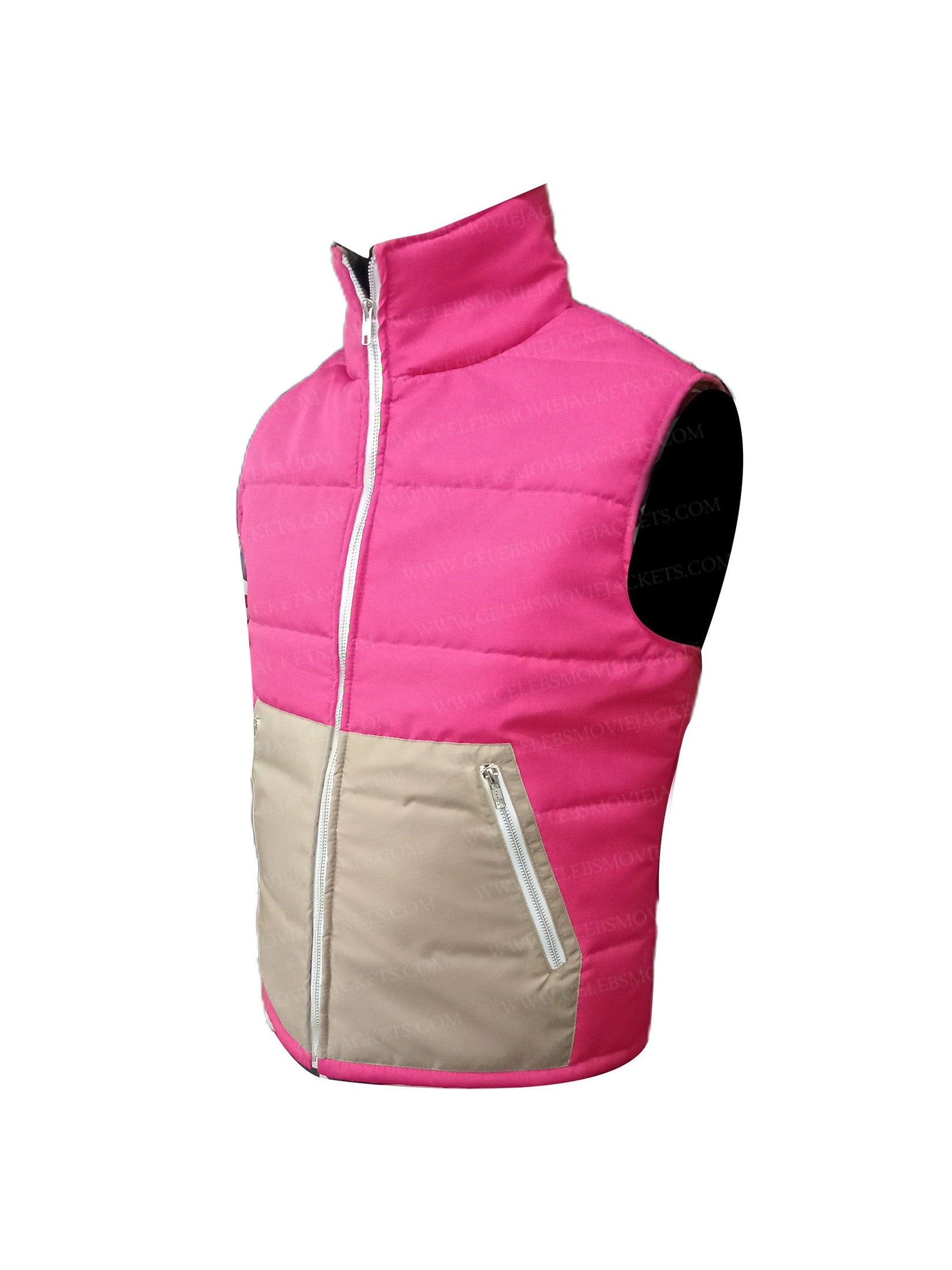 Love Hard Natalie Bauer Pink Vest