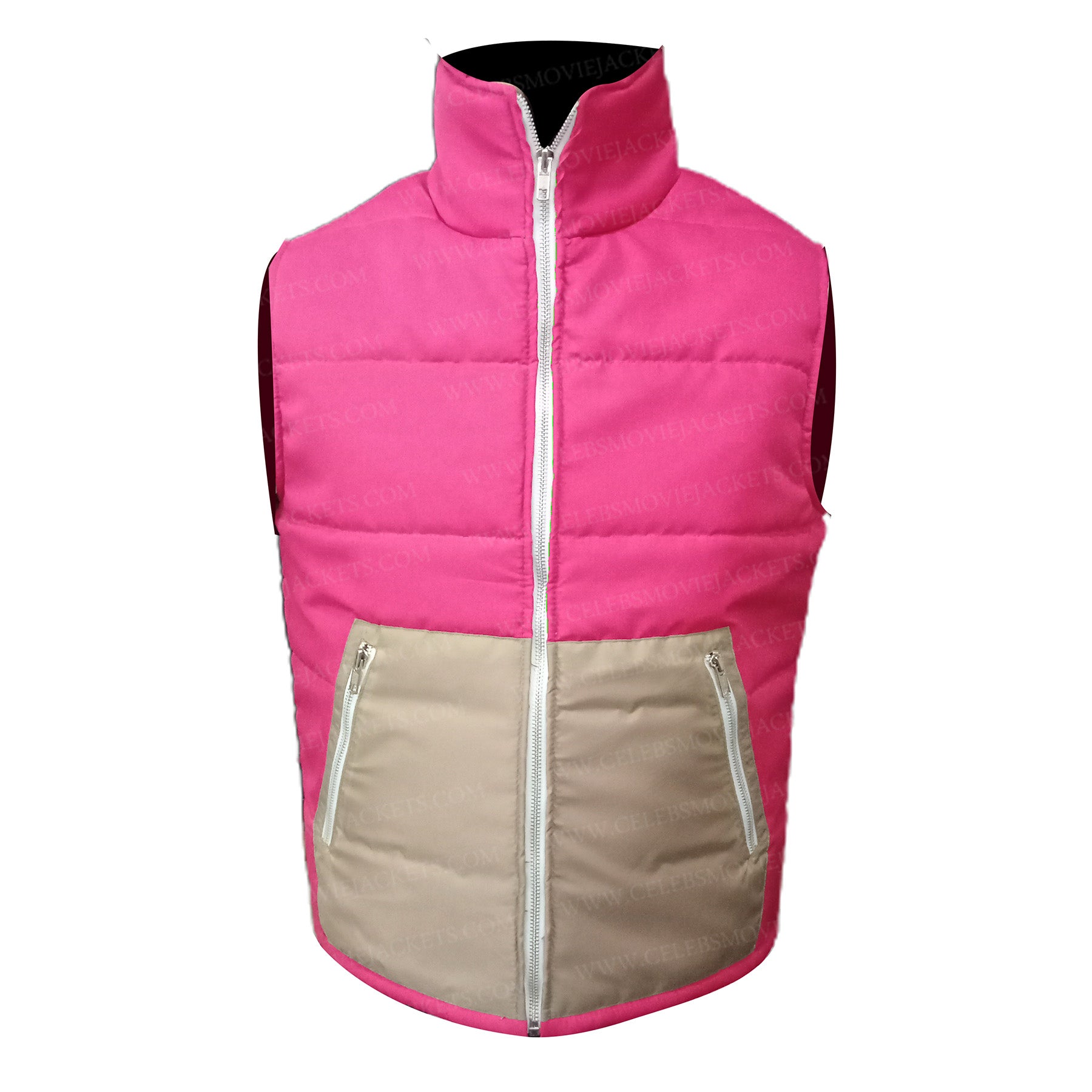 Love Hard Natalie Bauer Pink Vest