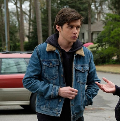 Nick Robinson Love Simon Denim Jacket