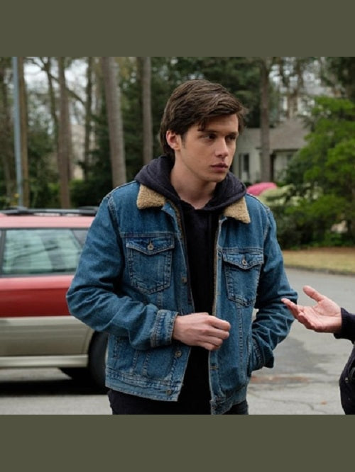 Nick Robinson Love Simon Denim Jacket