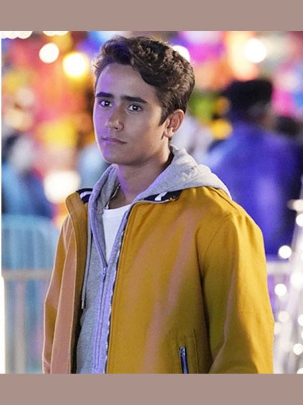Love Victor Yellow Bomber Jacket