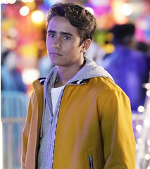 Love Victor Yellow Bomber Jacket
