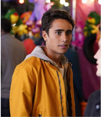 Love Victor Yellow Bomber Jacket