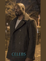 Luke Cage Mike Colter Black Coat