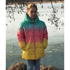 Madeleine Swann No Time to Die Rainbow Jacket