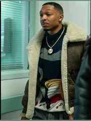 Power Book III Malcolm Mays Leather Jacket