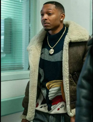 Power Book III Malcolm Mays Leather Jacket