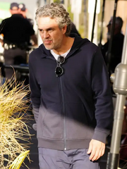 Crime 101 Mark Ruffalo Blue Hoodie
