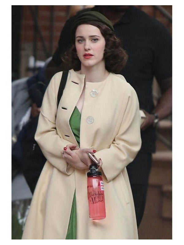The Marvelous Mrs. Maisel Rachel Brosnahan Beige Coat