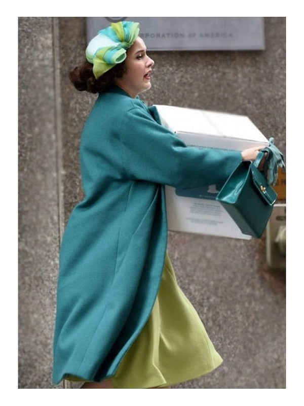 Miriam Maisel The Marvelous Mrs. Maisel Sea Green Coat