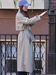 Materialists Dakota Johnson Trench Coat
