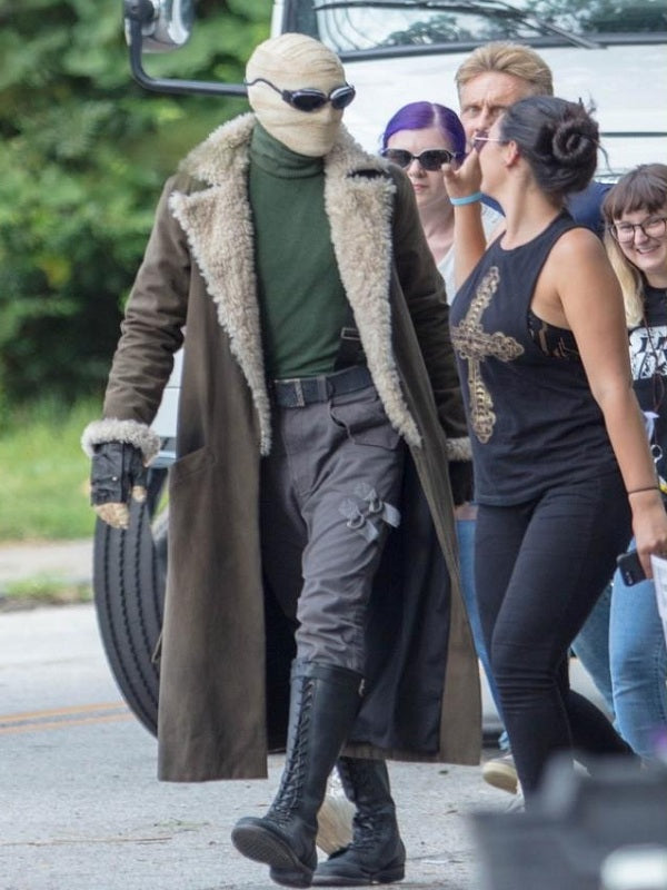 Matt Bomer Doom Patrol Negative Man Coat