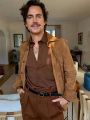 Matt Bomer Outcome Leather Jacket