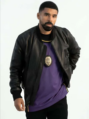 Matthew Law Nemesis 2026 Black Leather Jacket